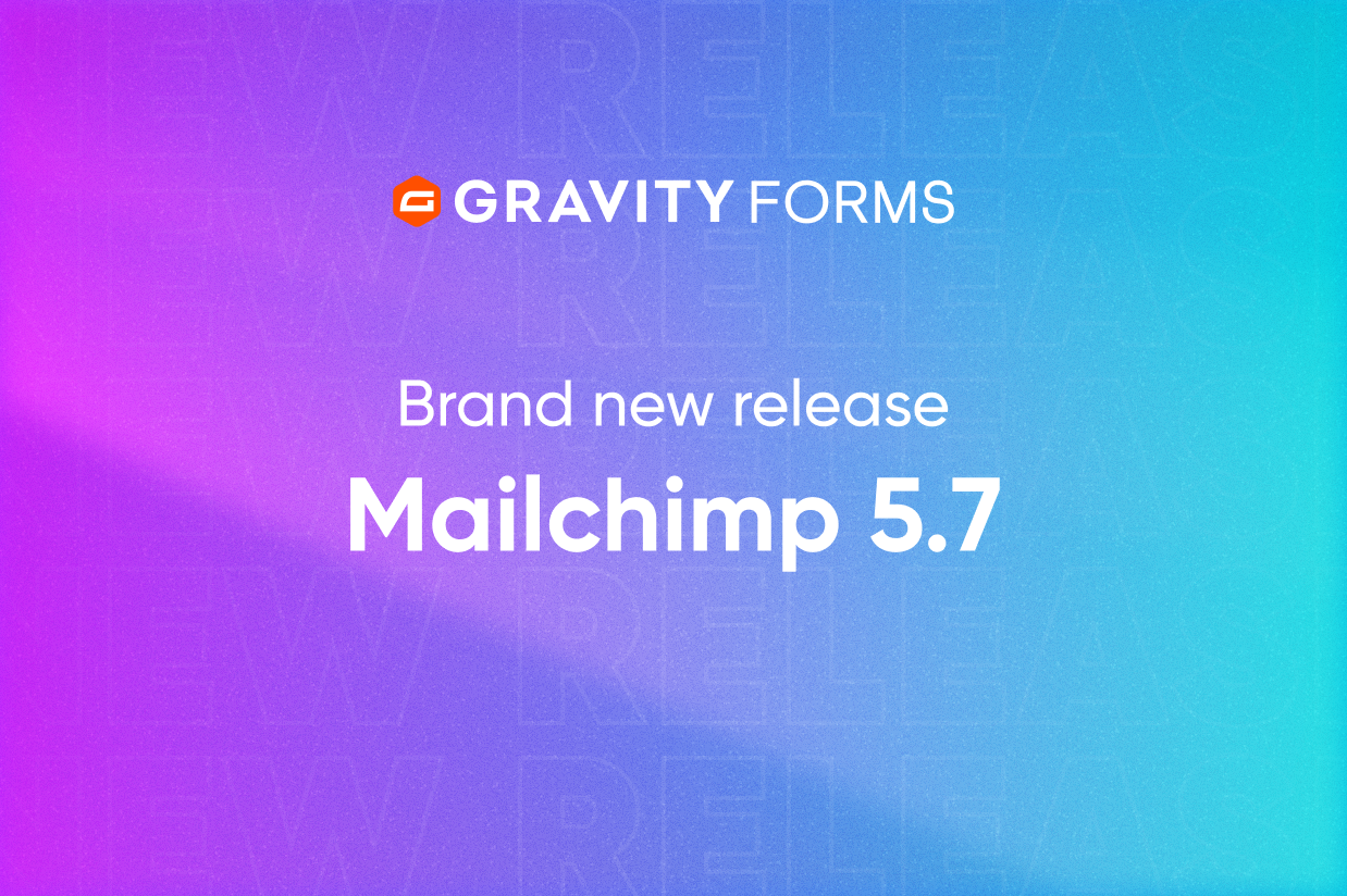 Brand new release Mailchimp 5.7