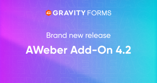 Blog - Brand new release AWeber Add-On 4.2