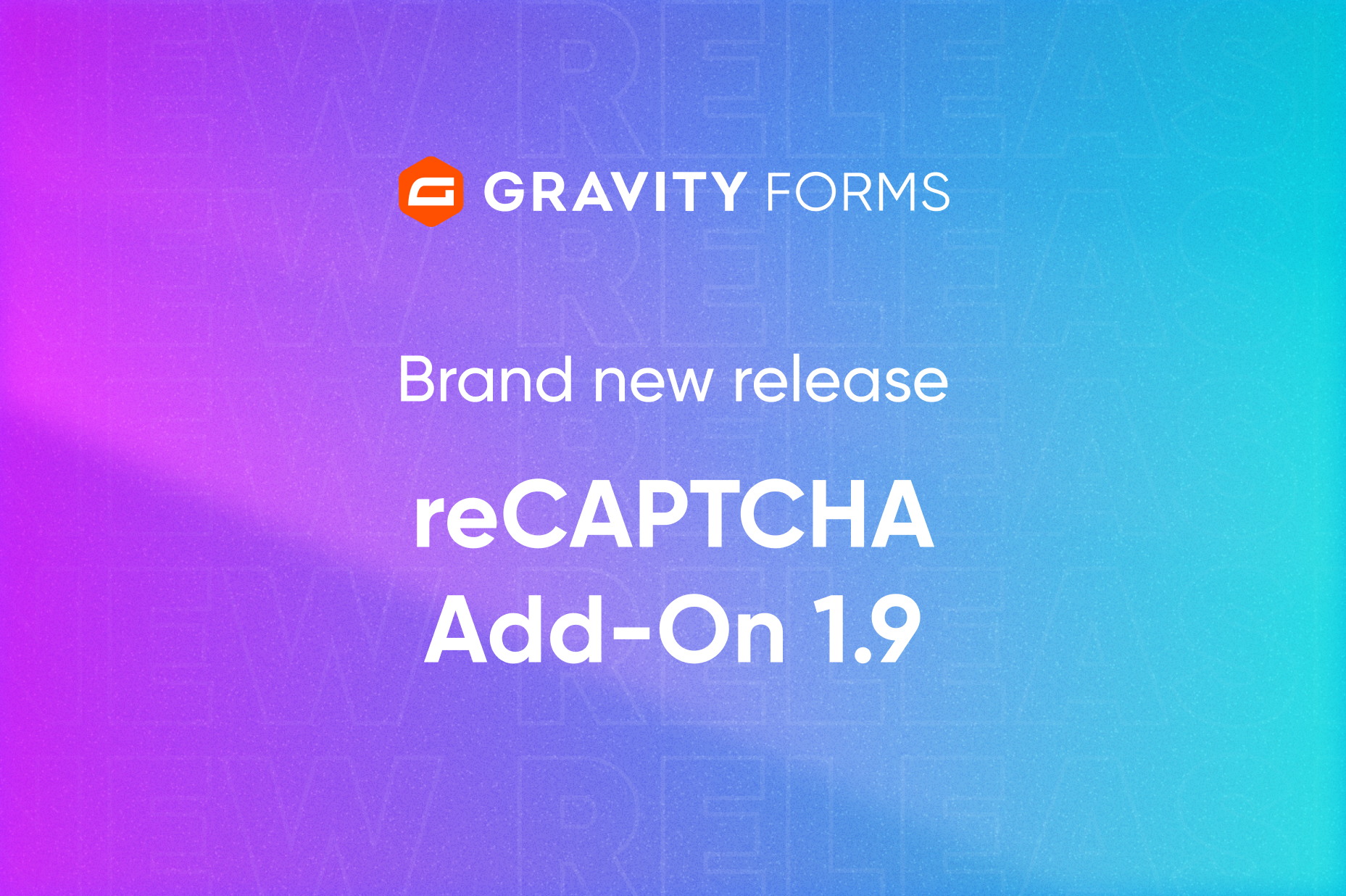 Brand new release reCAPTCHA Add-On 1.9
