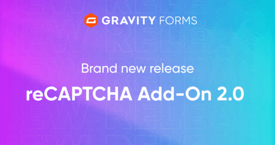 Brand new release reCAPTCHA Add-On 2.0