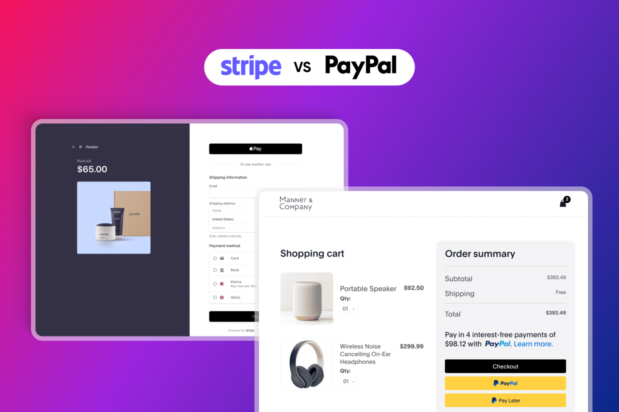 Stripe vs PayPal