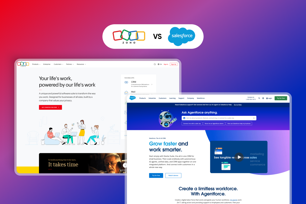 Zoho vs Salesforce